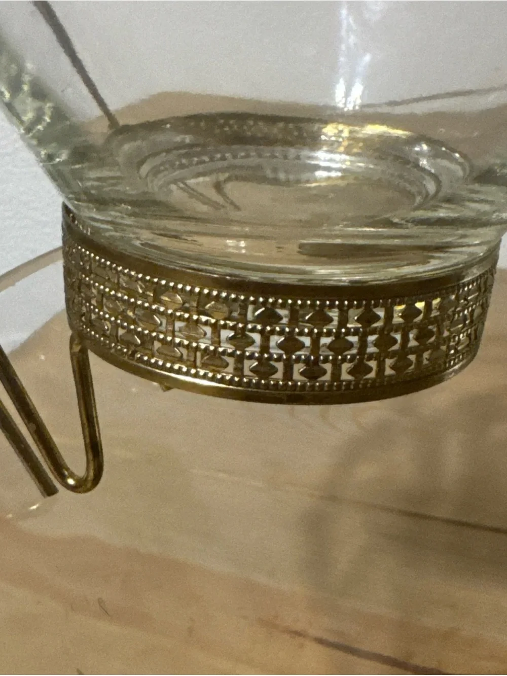 MCM Mid Century Modern Anchor Hocking Chip & Dip Glass Bowl Set